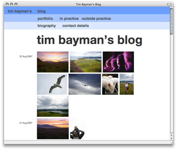 Tim Bayman's Blog